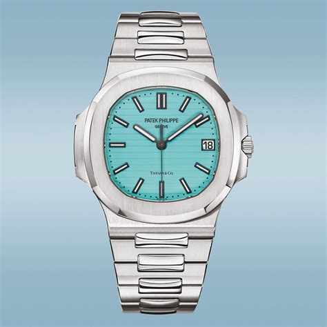 patek philippe nautilus tiffany dial for sale|patek philippe tiffany watch price.